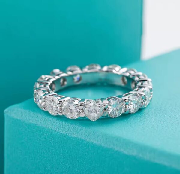 Aliança Amor Eterno Moissanite LJ
