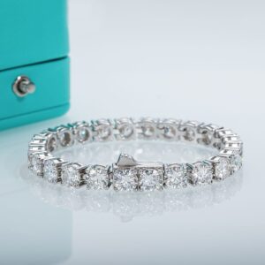 Pulseira Riviera moissanite