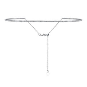 Colar Rivieira 2mm Moissanite